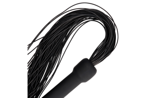 Beginners Silicone Whip - Black