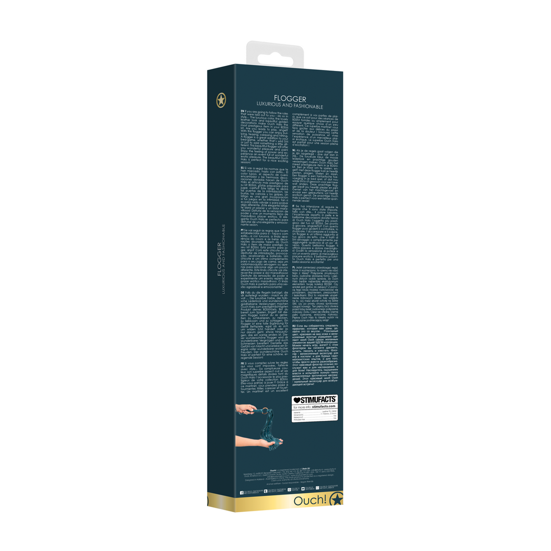 Ouch Halo Flogger – Luxuriöses BDSM-Vergnügen & Spannung