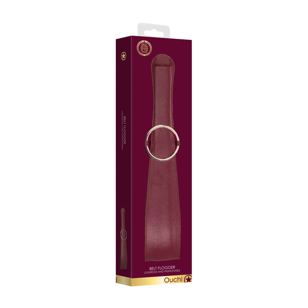 Belt Flogger Ouch Halo – Stylish BDSM Play & Erotic Pleasure