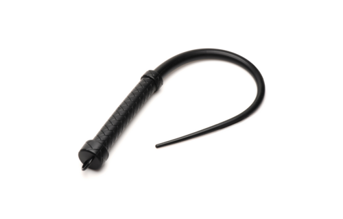 Viper Tail schwarze Silikonpeitsche – Kraftvoll & Langlebig