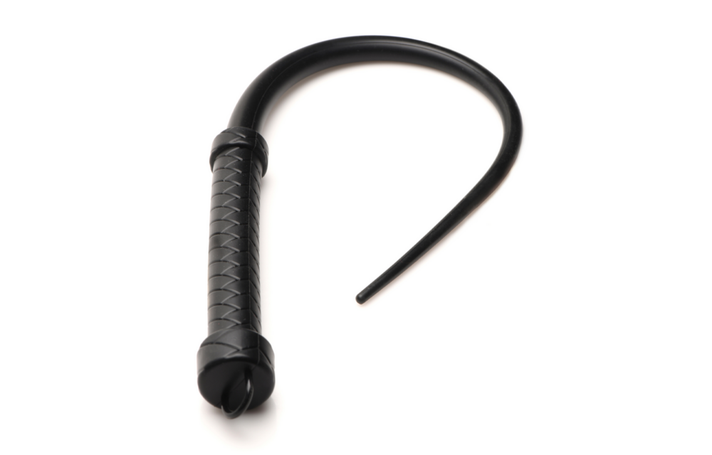 Viper Tail Black Silicone Whip – Powerful & Durable
