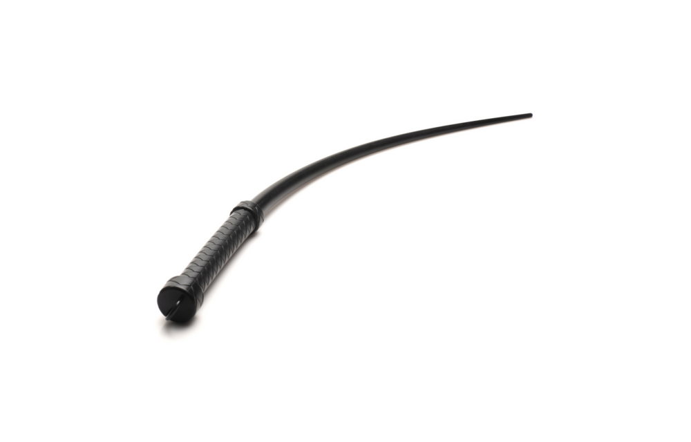 Viper Tail Zwarte Siliconen Zweep – Krachtig & Duurzaam