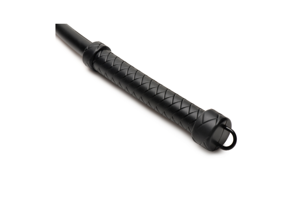 Viper Tail schwarze Silikonpeitsche – Kraftvoll & Langlebig