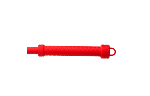 Viper Tail Zweep Rood - Krachtige Siliconen Zweep 62 Cm