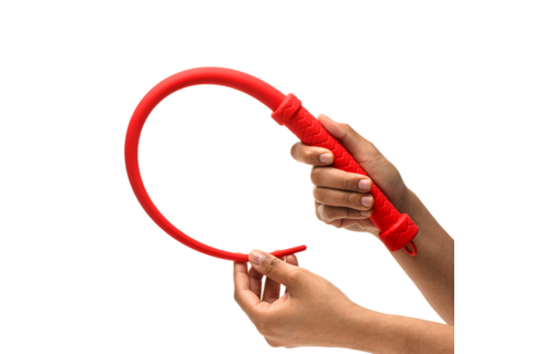 Viper Tail Whip Red - Powerful Silicone Whip 62 cm