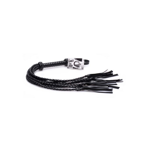 Braided Flogger Black | Playful & Sensual Pain Pleasure