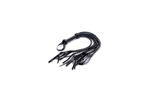 Geflochtener Flogger Schwarz | Verspieltes & sinnliches Schmerzvergnügen
