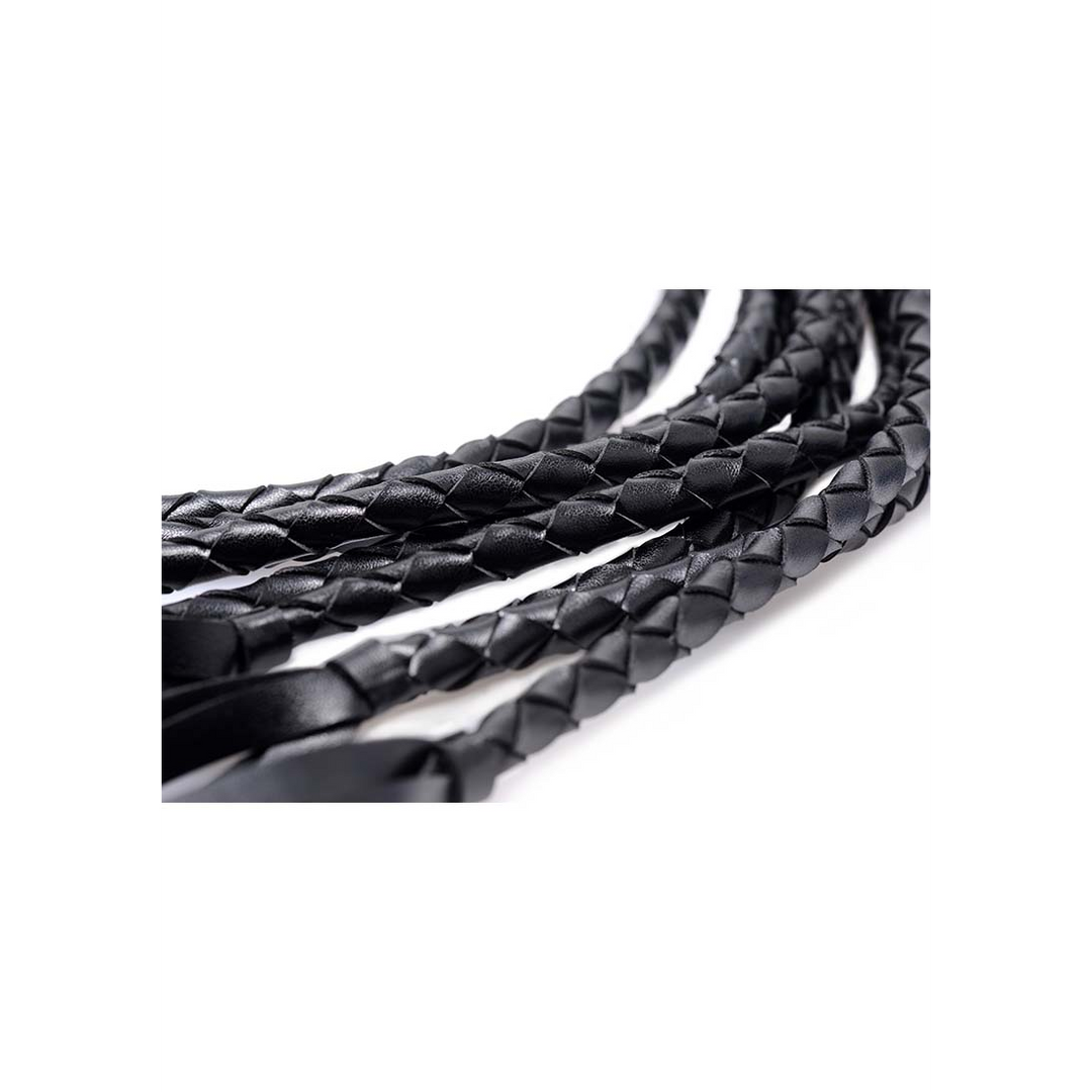 Gevlochten Flogger Zwart | Speels & Sensueel Pijnplezier