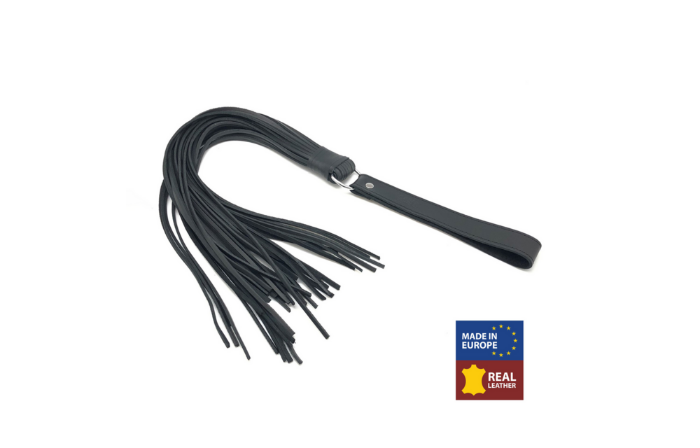 Martinet Leather Ropes 75 cm Black | Stylish & Durable