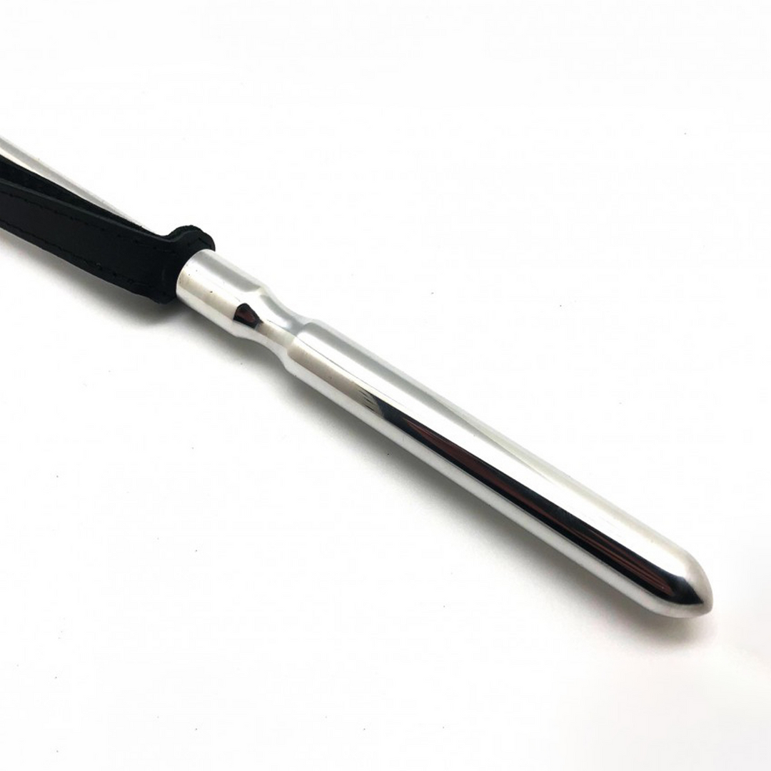 Zweep Metaal & Leer 52 cm Zwart/Zilver - Duurzaam & Stijlvol