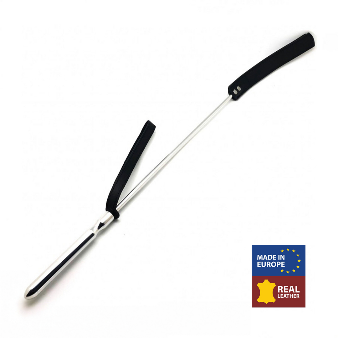 Zweep Metaal & Leer 70,5 cm Zwart/Zilver – Stijlvol & Duurzaam