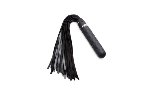 Vibra-Lasher: Vibrierender Dildo-Flogger für Spannung und Vergnügen