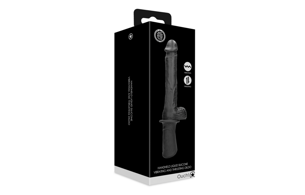 Portable Silicone Sex Machine Black – 13 Speeds of Pleasure