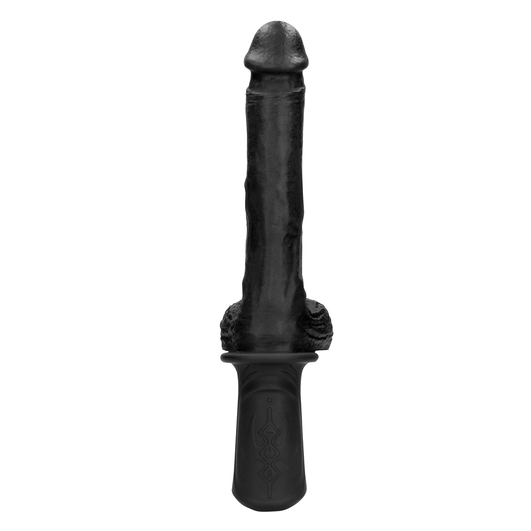 Portable Silicone Sex Machine Black – 13 Speeds of Pleasure