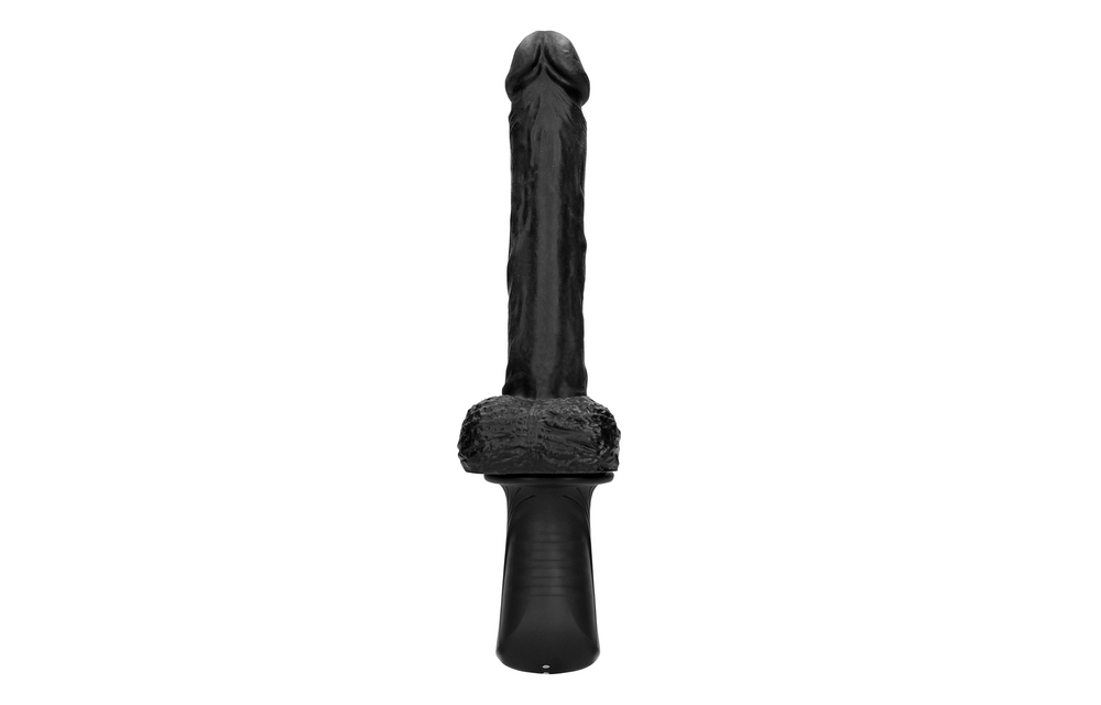 Portable Silicone Sex Machine Black – 13 Speeds of Pleasure