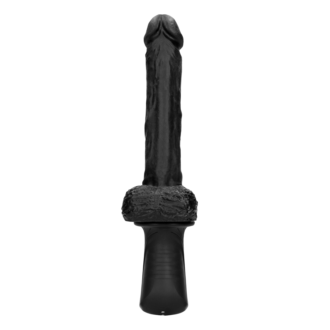 Portable Silicone Sex Machine Black – 13 Speeds of Pleasure