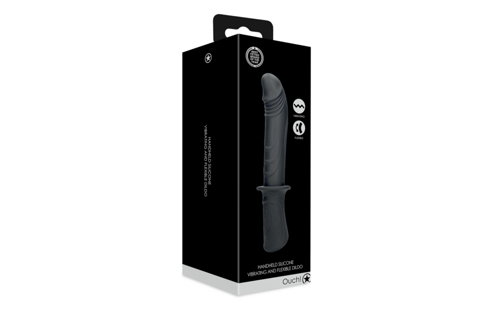 Handheld Vibrating Sex Machine Black - Intense Pleasure & Powerful