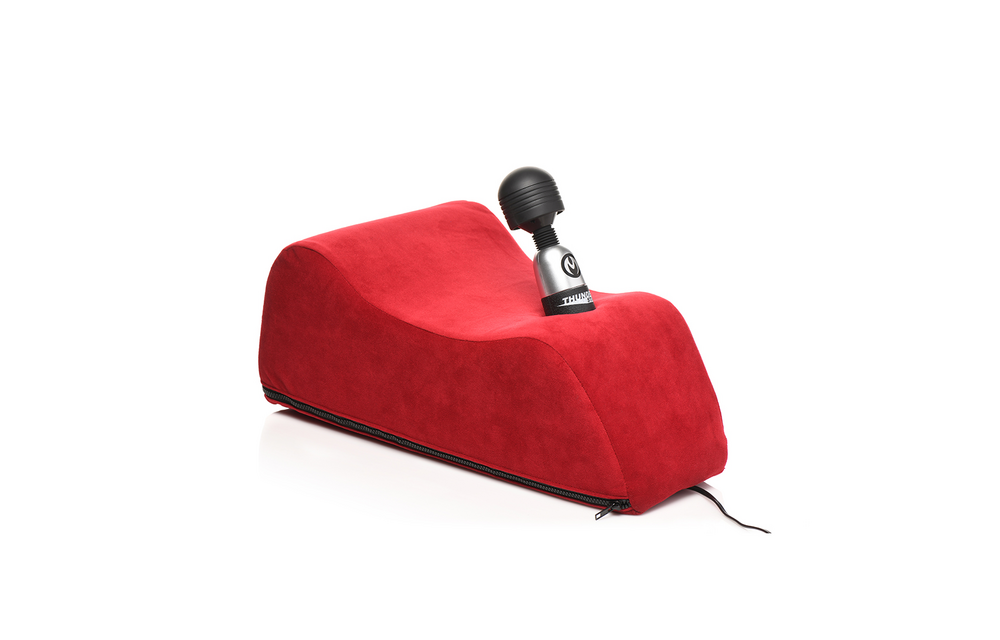 Deluxe Wall Saddle Red - Ergonomic Comfort & Support Cushion
