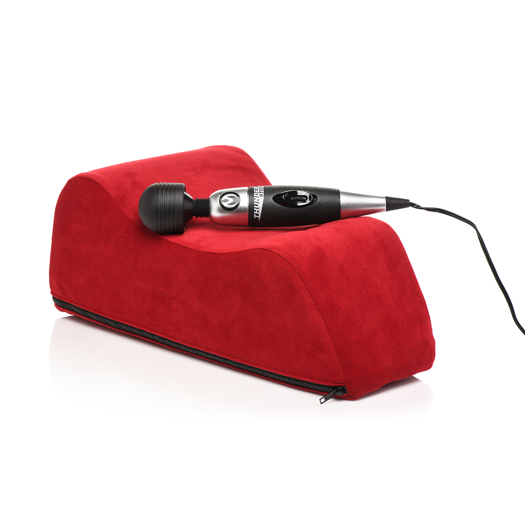 Deluxe Wandzadel Rood - Ergonomisch Comfort & Steun Kussen