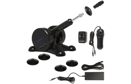 Power Banger Fuckmachine Zwart met Draadloze Afstandsbediening