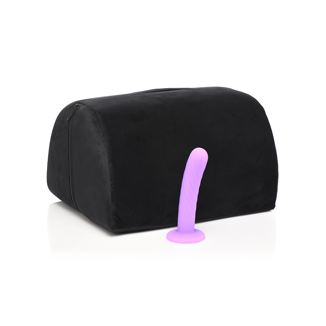 Love Toy Cushion Black - Hands-free Pleasure & Comfort