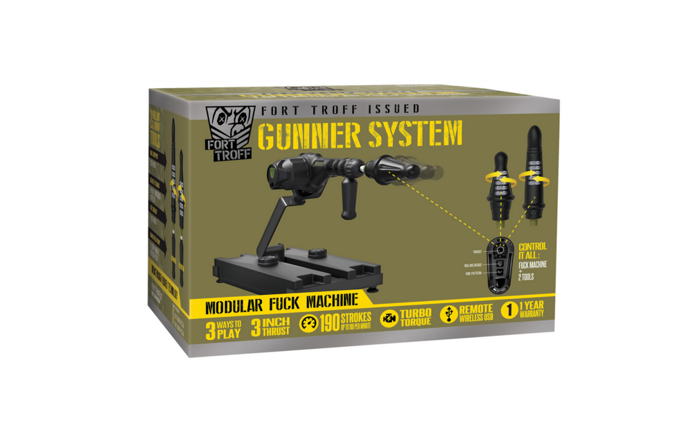 Gunner Systeem 3-in-1 Modulaire Fuck Machine - Ultiem Plezier