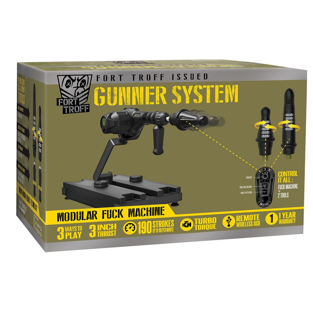Gunner Systeem 3-in-1 Modulaire Fuck Machine - Ultiem Plezier
