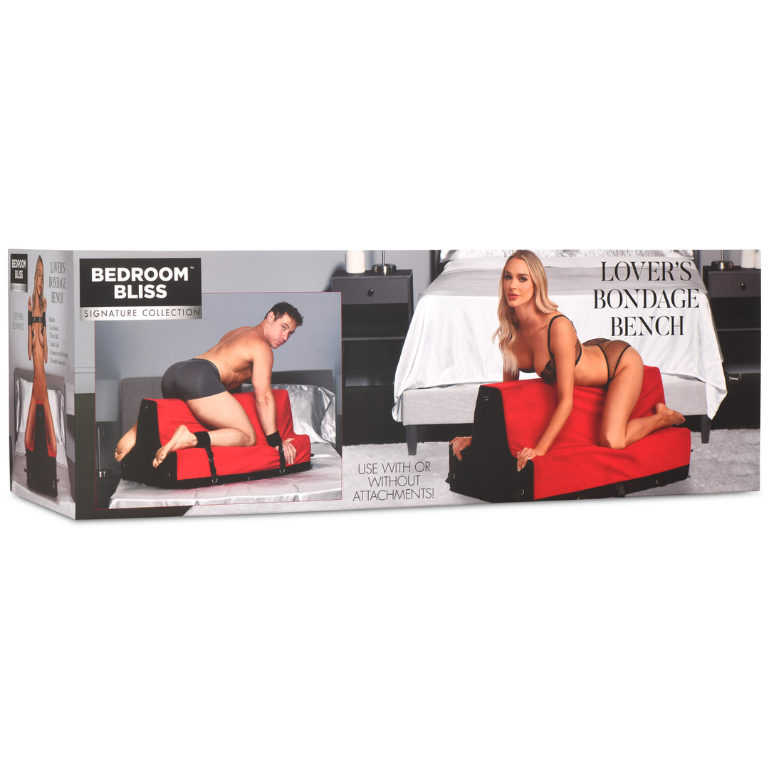 Love Bench Red - Comfort & Durable Bondage Bench XR Brands