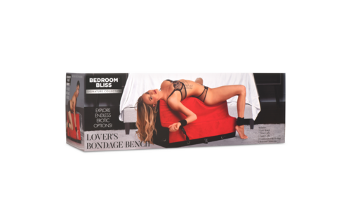 Love Bench Red - Comfort & Durable Bondage Bench XR Brands