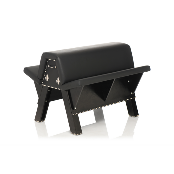 Bareback Submission Horse Black - Stylish Bondage Bench