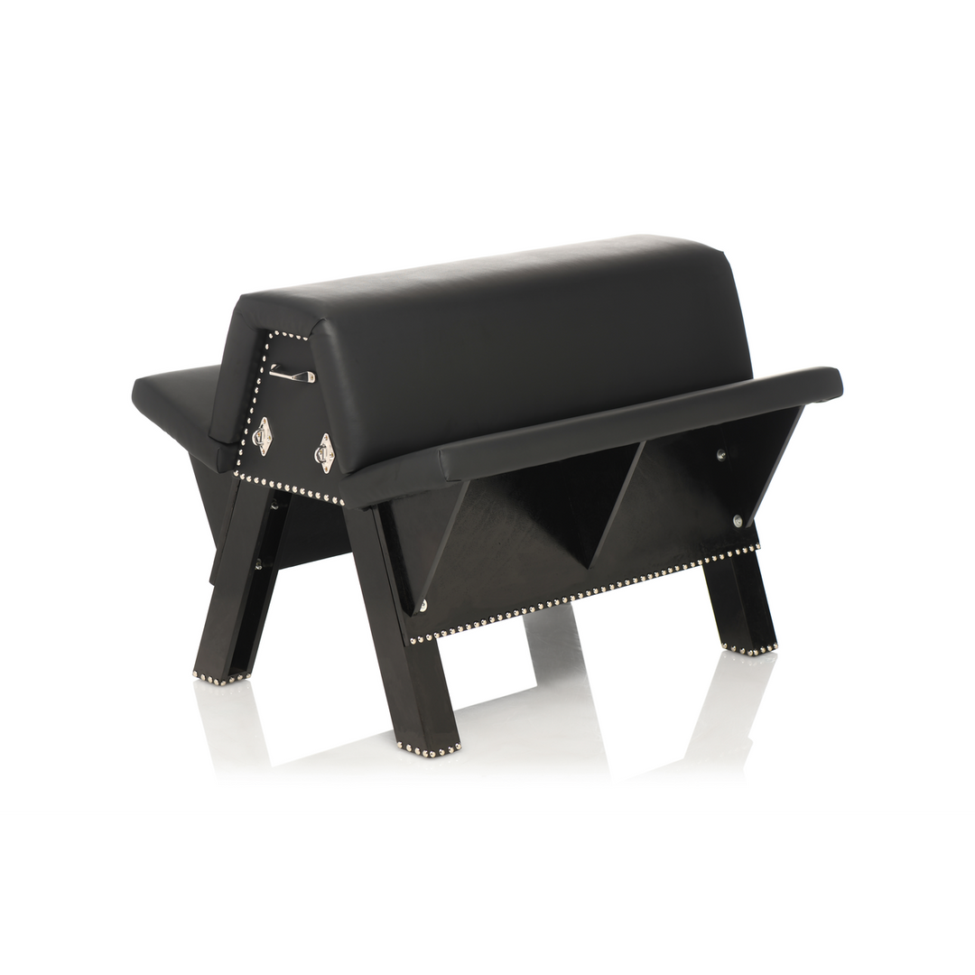 Bareback Submission Horse Black - Stylish Bondage Bench