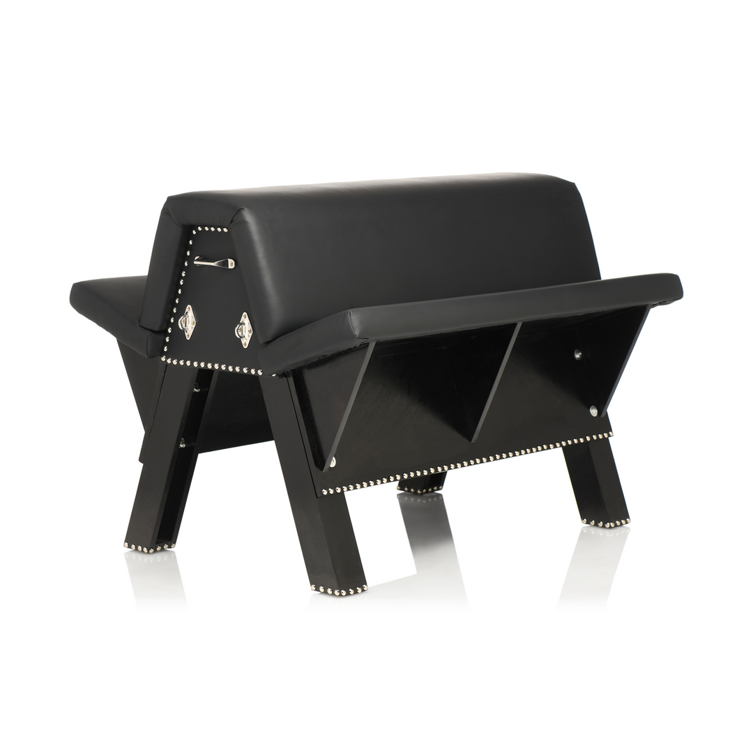 Bareback Submission Horse Zwart - Stijlvolle Bondagebank