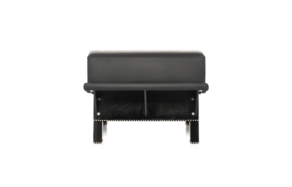 Bareback Submission Horse Black - Stylish Bondage Bench