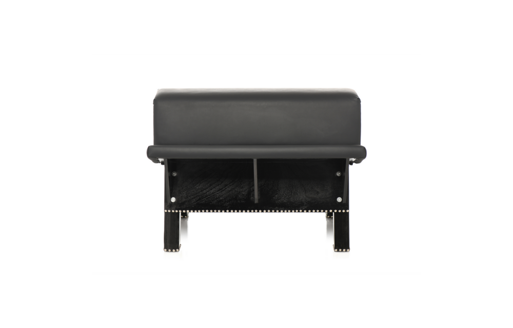 Bareback Submission Horse Zwart - Stijlvolle Bondagebank