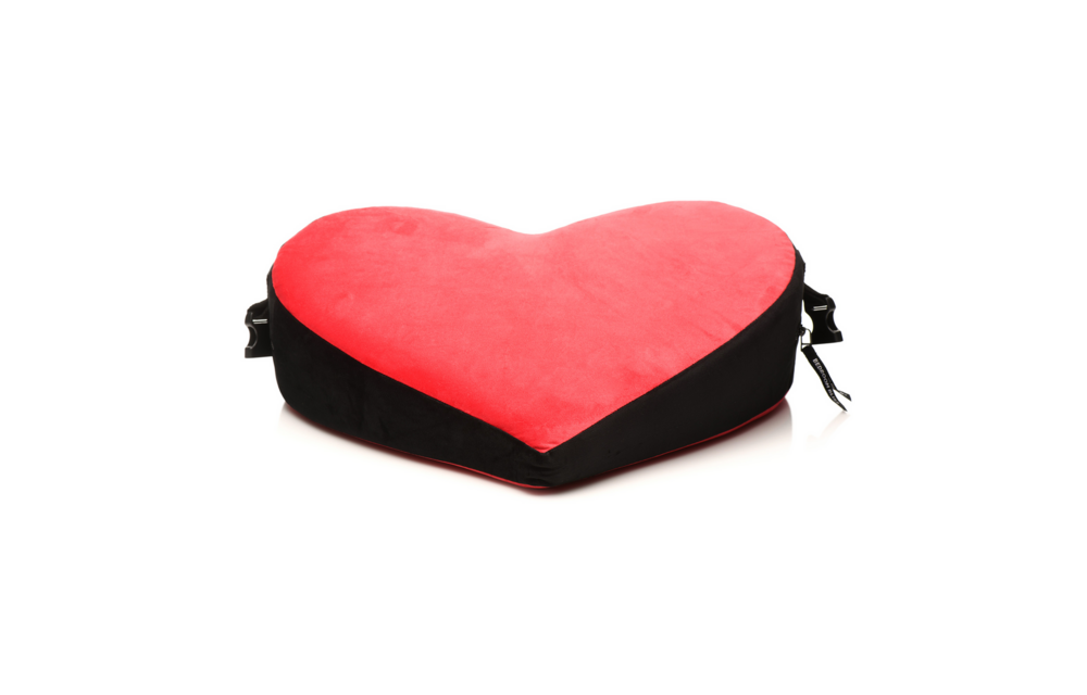 Bondage Love Kissen Rot/Schwarz | Komfort & Vergnügen Bett