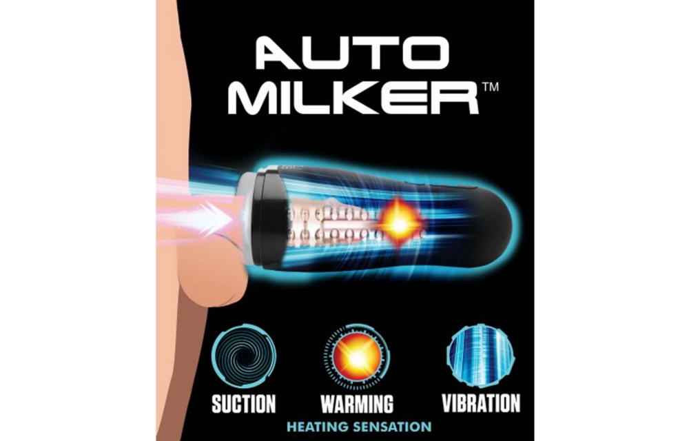 De Auto Milker - Zuigende Masturbator met Verwarming | XR Brands