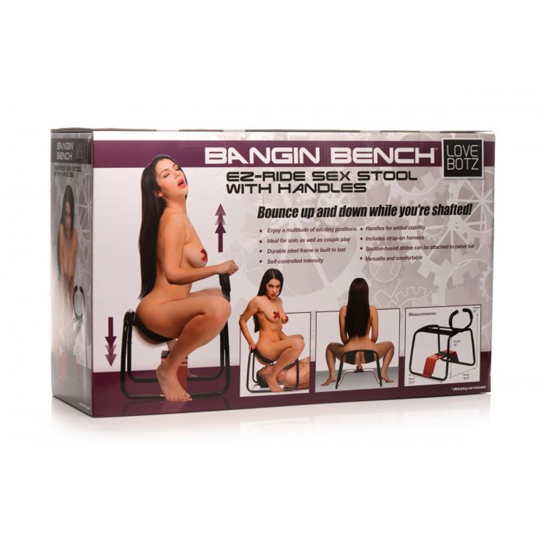 Bangin Bench EZ-Ride | Stabiler Sexstuhl mit Griffen