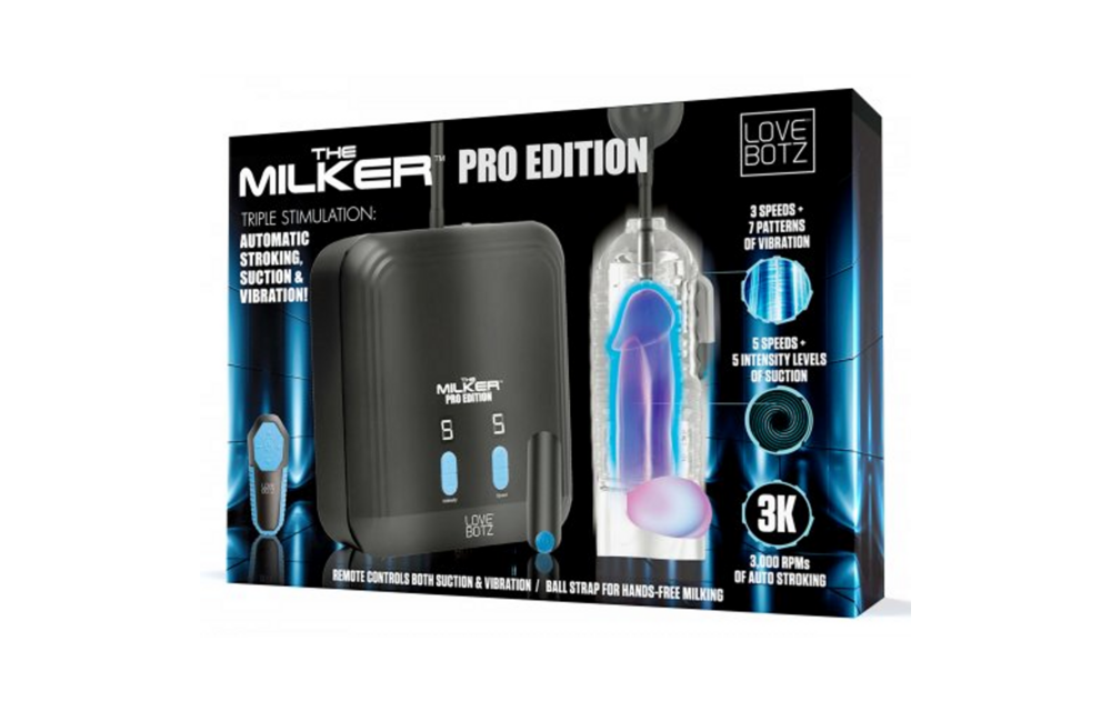 Der Milker Pro Edition – Ultimativer Saugmasturbator XR Brands