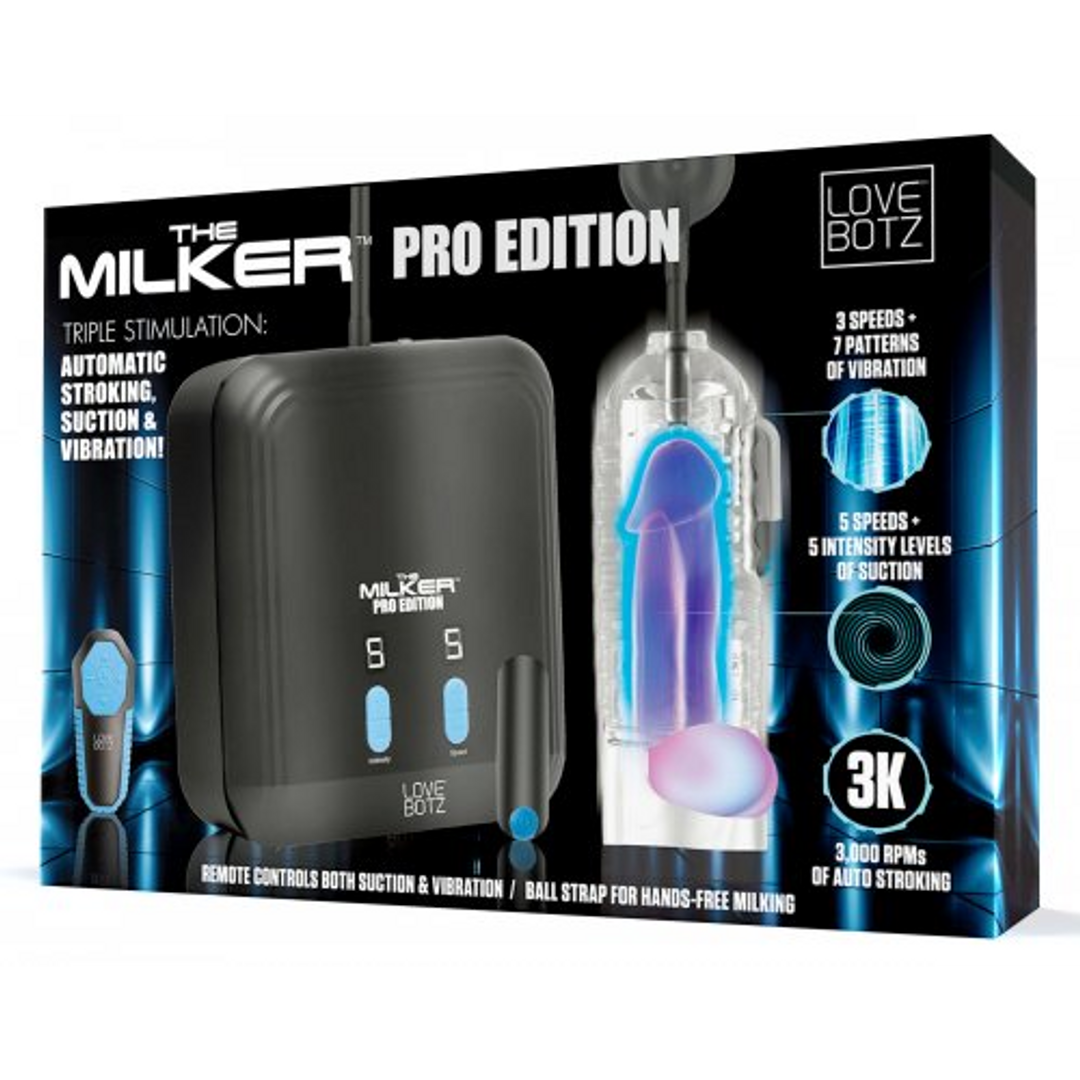 The Milker Pro Edition – Ultimate Suction Masturbator XR Brands