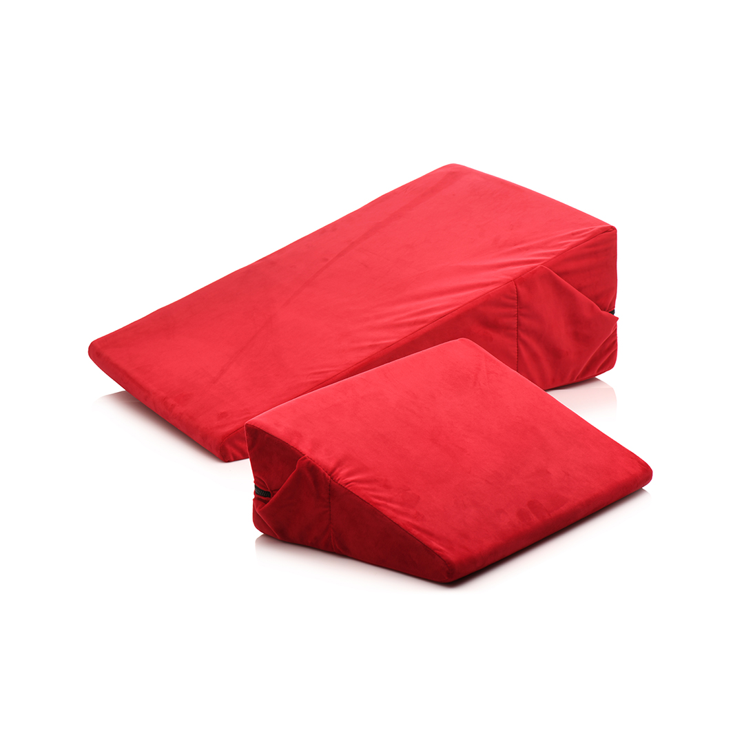 Love Pillow Set Red - Comfort & Pleasure by XR Brands