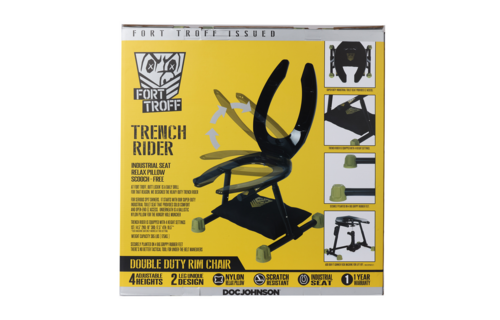 Trench Rider toiletbril | Ultiem comfort voor spit shiners