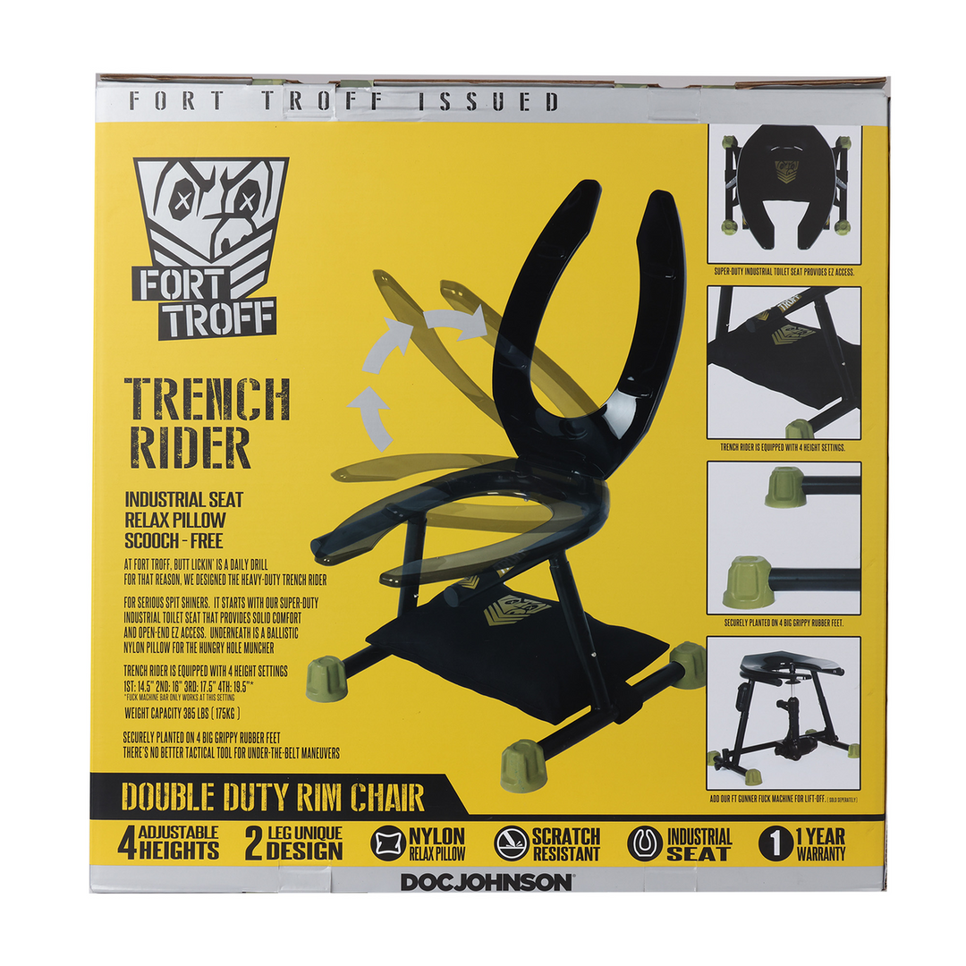 Trench Rider Toilettensitz | Ultimativer Komfort für Spit Shiners