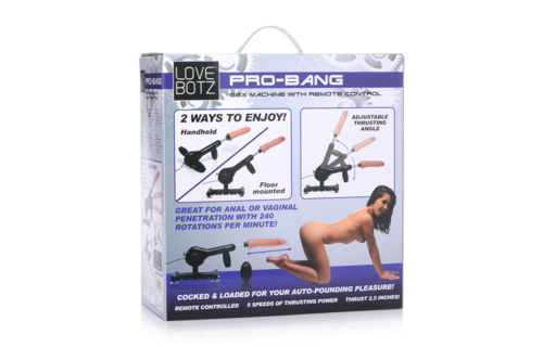 Pro-Bang Fernbedienung Sexmaschine | Ultimatives Vergnügen & Komfort