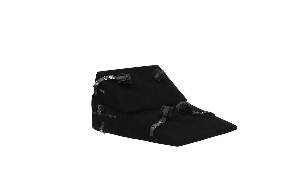 Bondage Kussenset Zwart - Luxe Comfort & Nieuwe Plezierposities