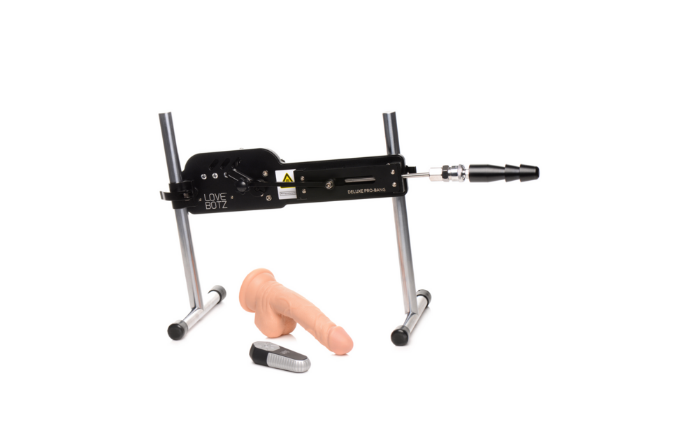 Deluxe Pro-Bang Sex Machine with Remote Control & Dildo