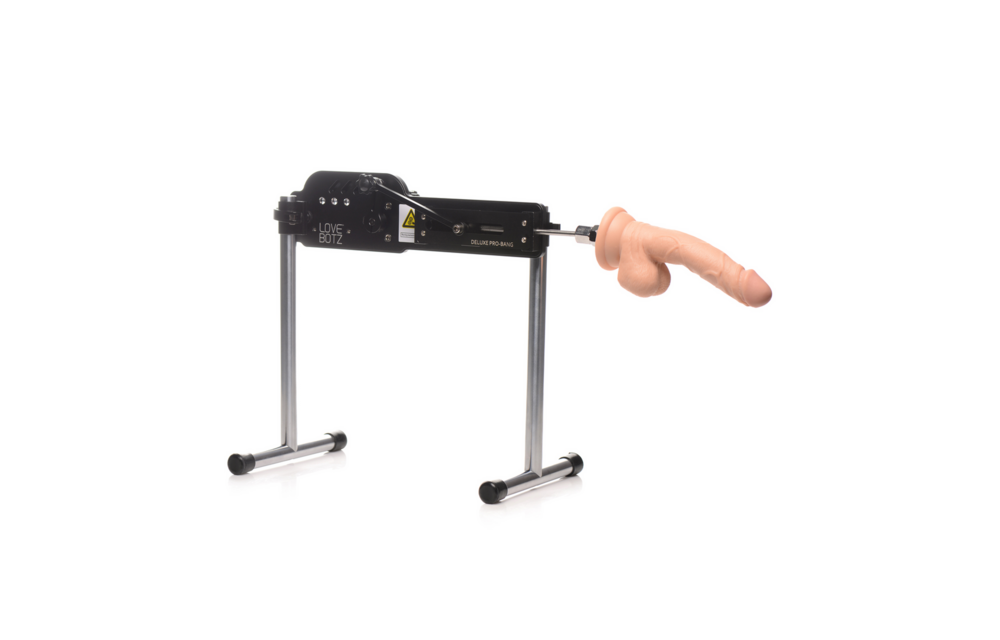 Deluxe Pro-Bang Seksmachine met Afstandsbediening & Dildo