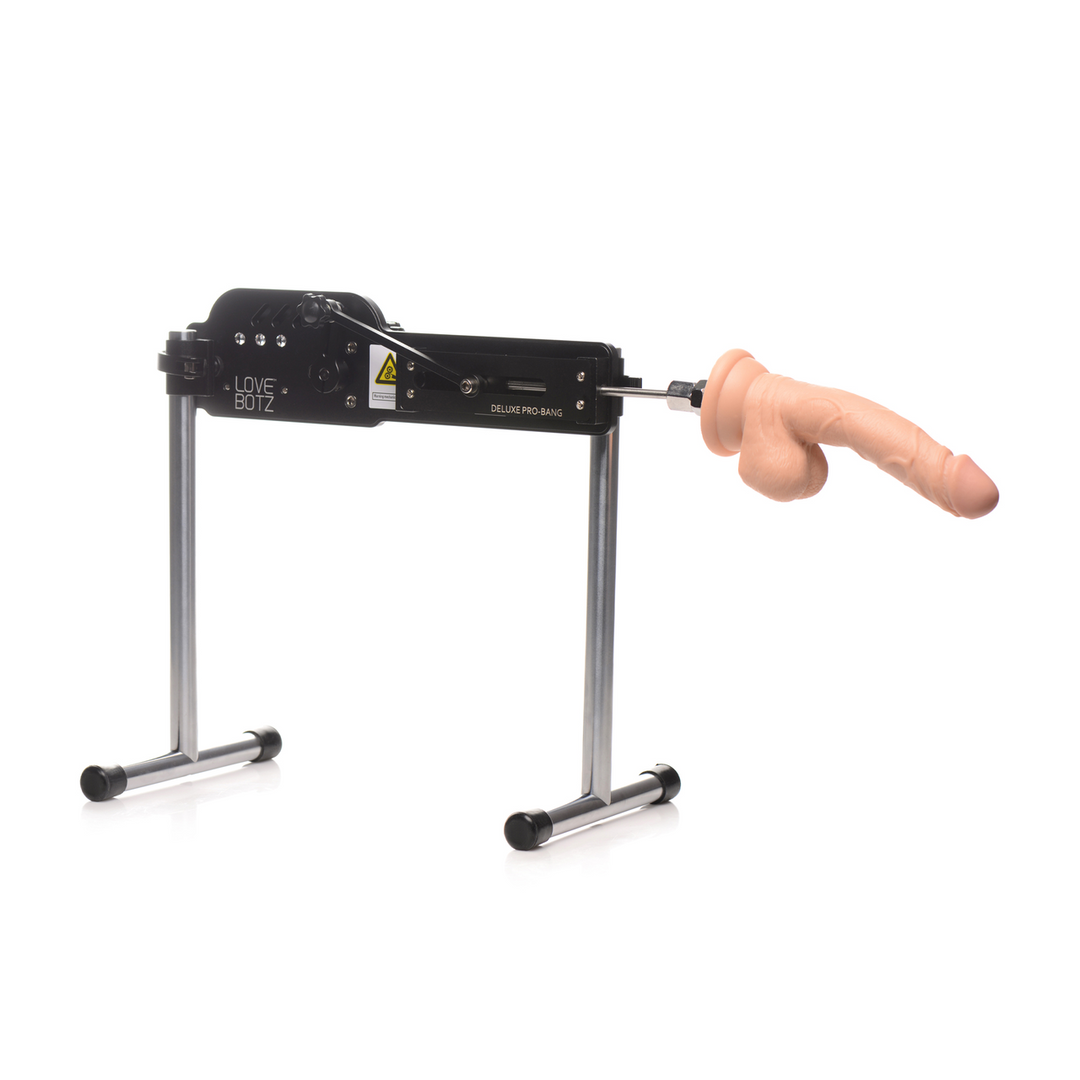 Deluxe Pro-Bang Seksmachine met Afstandsbediening & Dildo