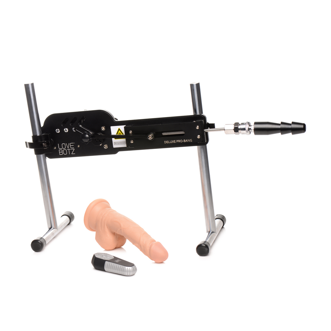 Deluxe Pro-Bang Sex Machine with Remote Control & Dildo