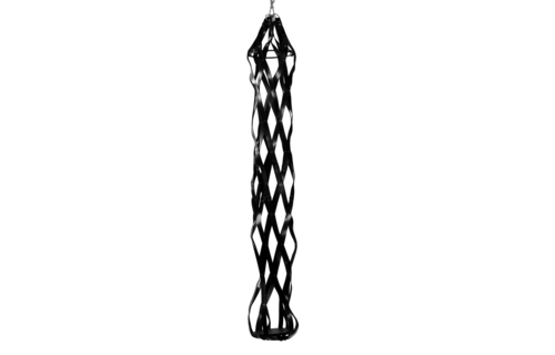 Hanging Leather Strap Cage – Strong, Comfortable & Safe