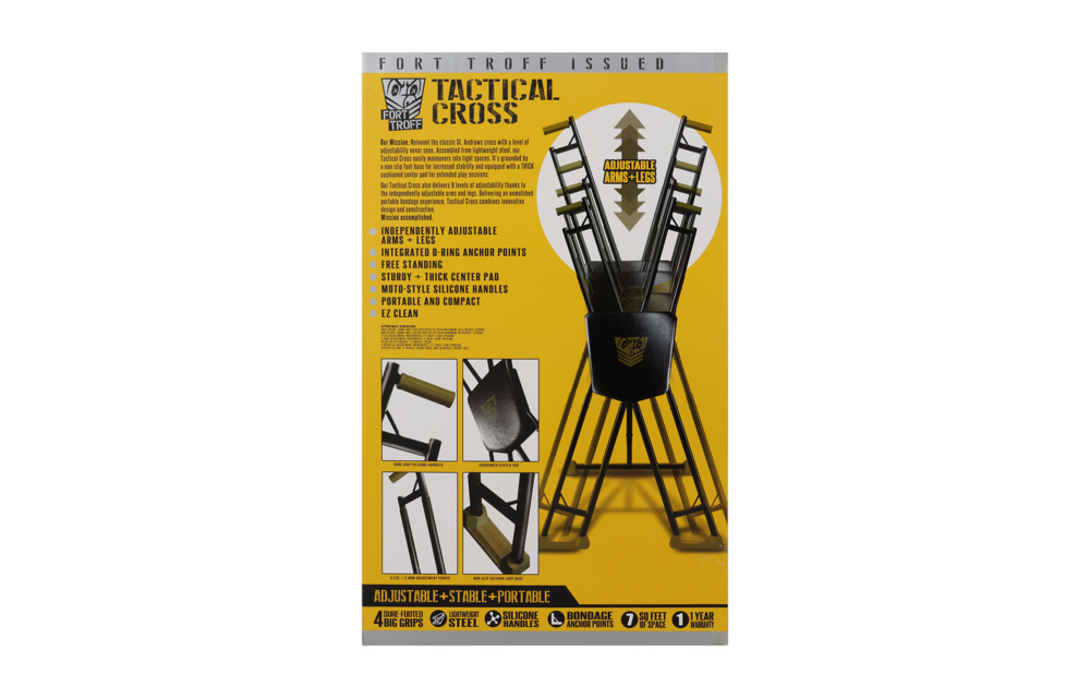 Tactical Cross Black/Green – Comfort & Adjustable Bondage